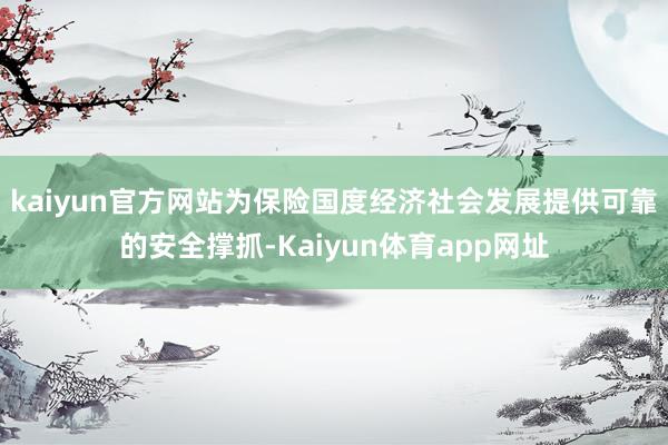 kaiyun官方网站为保险国度经济社会发展提供可靠的安全撑抓-Kaiyun体育app网址